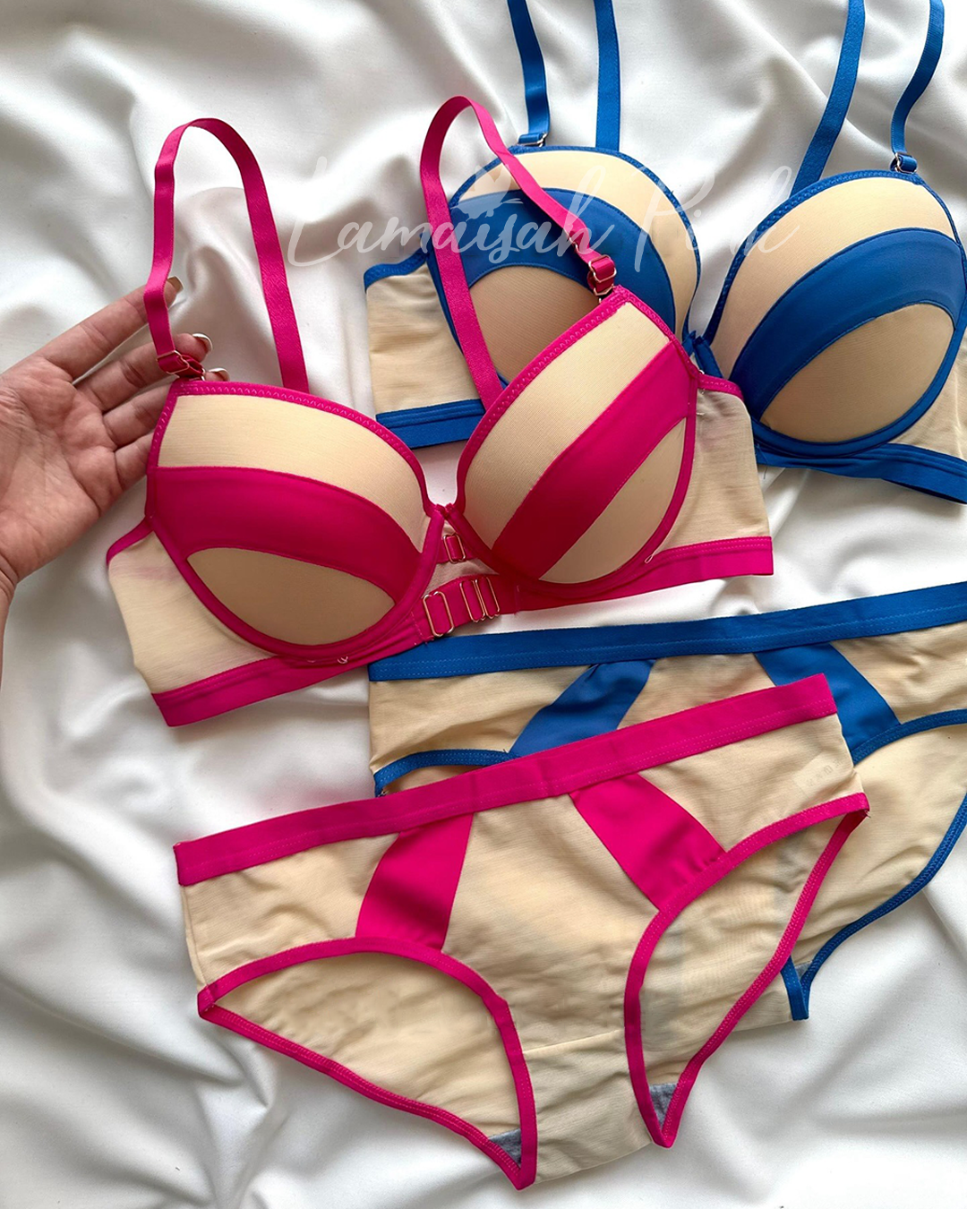 Buckle Style Bra Set
