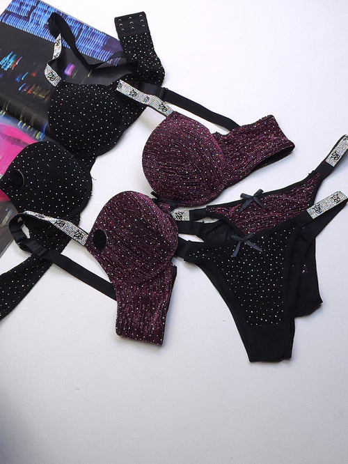Moonlight Padded Push Up Bra & Panty Set – Pack of 3